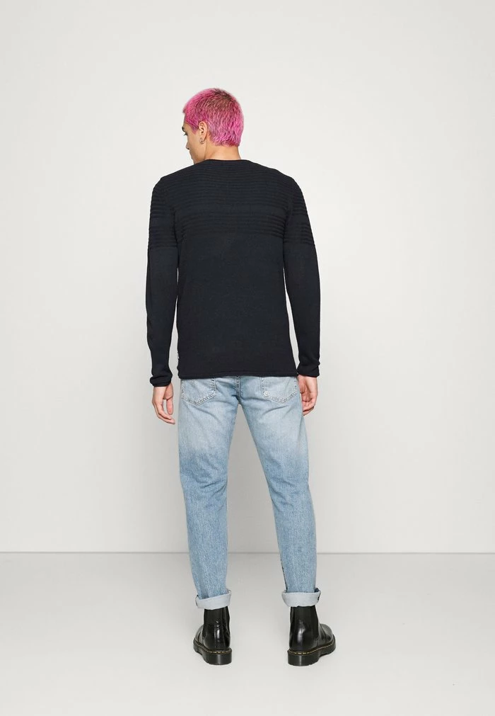 Only & Sons Jumper - Dark Navy 5 Only & Sons Jumper - Dark Navy - Image 3