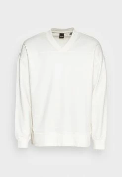 Only & Sons ONSCLAYTON V NECK - Sweatshirt - Star White -Only & Sons shop 01efe9583ff4419db39c1944f04f8263