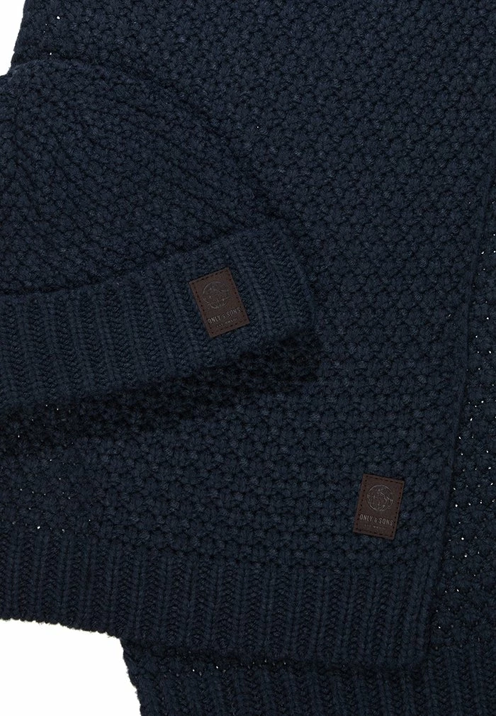 Only & Sons ONSCENZ BOX SCARF BEANIE SET - Scarf - Blue Nights 9 Only & Sons ONSCENZ BOX SCARF BEANIE SET - Scarf - Blue Nights - Image 7