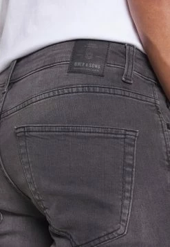 Only & Sons ONSPLY - Denim Shorts - Grey Denim -Only & Sons shop 021da0f30c334638877f496c256bbc6a