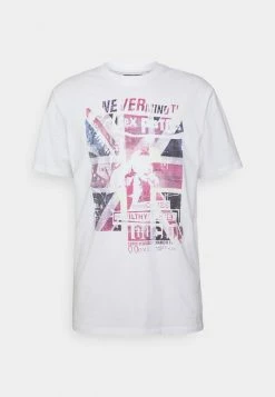 Only & Sons ONSPISTOL LIFE UNISEX - Print T-shirt - Bright White