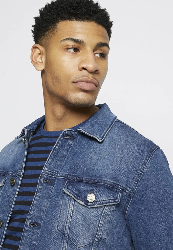 Only & Sons ONSCOIN - Denim Jacket - Blue Denim 6 Only & Sons ONSCOIN - Denim Jacket - Blue Denim - Image 4