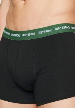 Only & Sons ONSKASPER COLOR TRUNKS 3 PACK - Pants - Black -Only & Sons shop 03838c0d1d09472cbc740d59745fa217