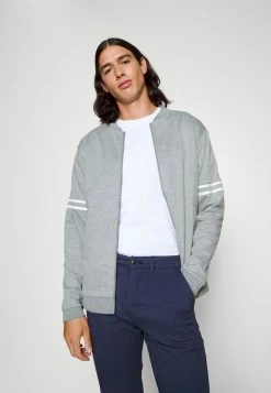 Only & Sons ONSSQUID UNISEX - Training Jacket - Light Grey Melange -Only & Sons shop 040a3fc417ee4fa2a607a2928e1e38ee