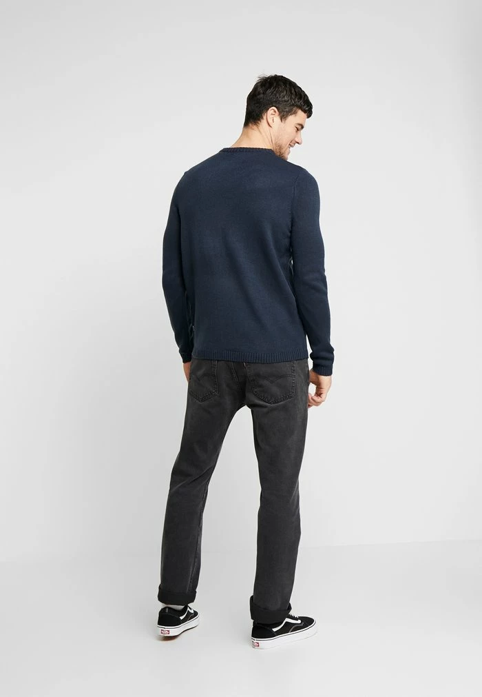 Only & Sons ONSXMAS FUNNY BADGE - Jumper - Blue Nights 5 Only & Sons ONSXMAS FUNNY BADGE - Jumper - Blue Nights - Image 3