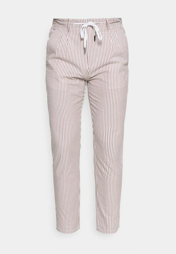 Only & Sons ONSLEO LIFE CROP SEERSUCKER - Trousers - Monks Robe 6 Only & Sons ONSLEO LIFE CROP SEERSUCKER - Trousers - Monks Robe - Image 4