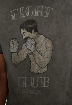 Only & Sons ONSFRED OLD SCHOOL - Print T-shirt - Black -Only & Sons shop 08dc8aac035a4145884fed06351efc92