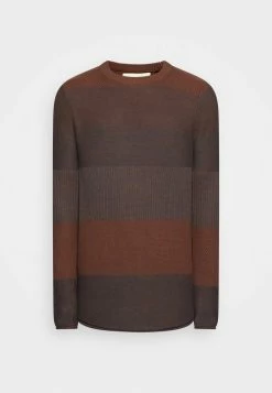 Only & Sons ONSJOE LONGY BLOCK - Jumper - Deep Mahogany -Only & Sons shop 0b42800693ad4520bf1d28438b48a8da