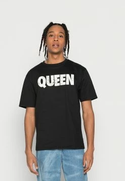 Only & Sons ONSQUEEN TEE UNISEX - Print T-shirt - Black
