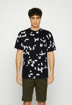 Only & Sons ONSJAKE LETTER TEE - Print T-shirt - Black