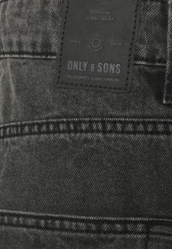 Only & Sons ONSAVI BEAM CROP - Jeans Tapered Fit - Black Denim -Only & Sons shop 0e828d1a518c4a04807d93719495a69e