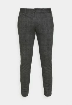 Only & Sons ONSMARK CHECK PANTS - Trousers - Black -Only & Sons shop 0ef8f185322b427292e8cedd9e727419