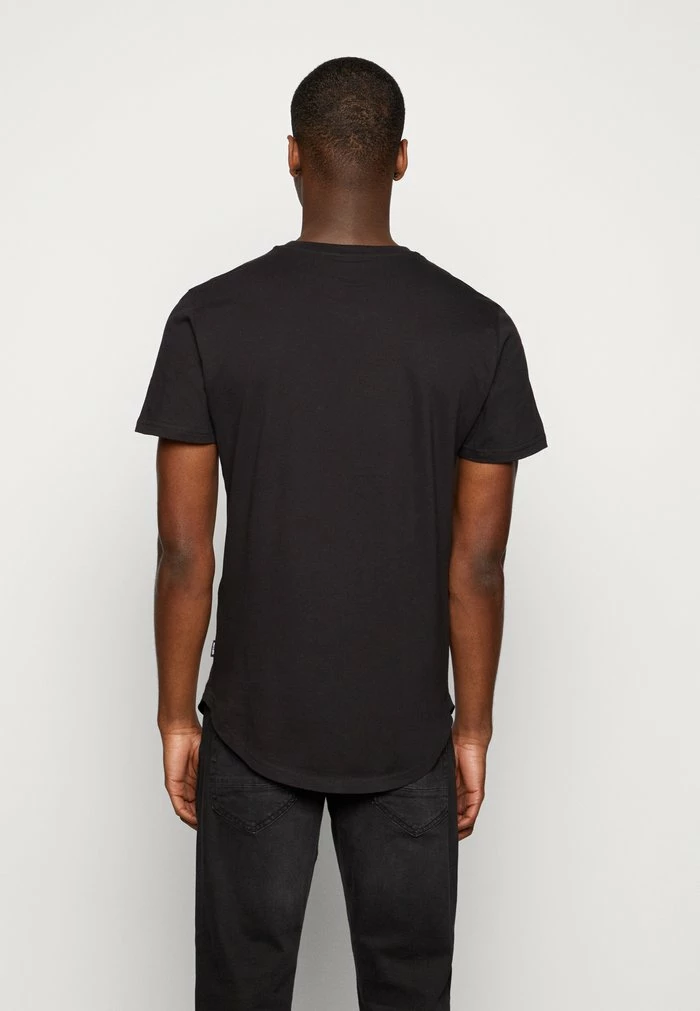 Only & Sons ONSMATT LONGY TEE 3 PACK - Basic T-shirt - White/grey/black 5 Only & Sons ONSMATT LONGY TEE 3 PACK - Basic T-shirt - White/grey/black - Image 3