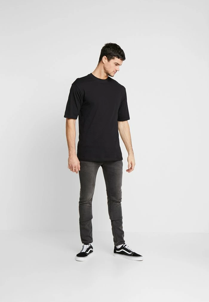 Only & Sons Slim Fit Jeans - Black Denim 4 Only & Sons Slim Fit Jeans - Black Denim - Image 2