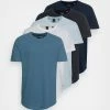 Only & Sons ONSMATT LONGY TEE 5 PACK - Basic T-shirt - White