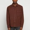 Only & Sons ONSTOM LIFE SLUB SOLID - Shirt - Shaved Chocolate