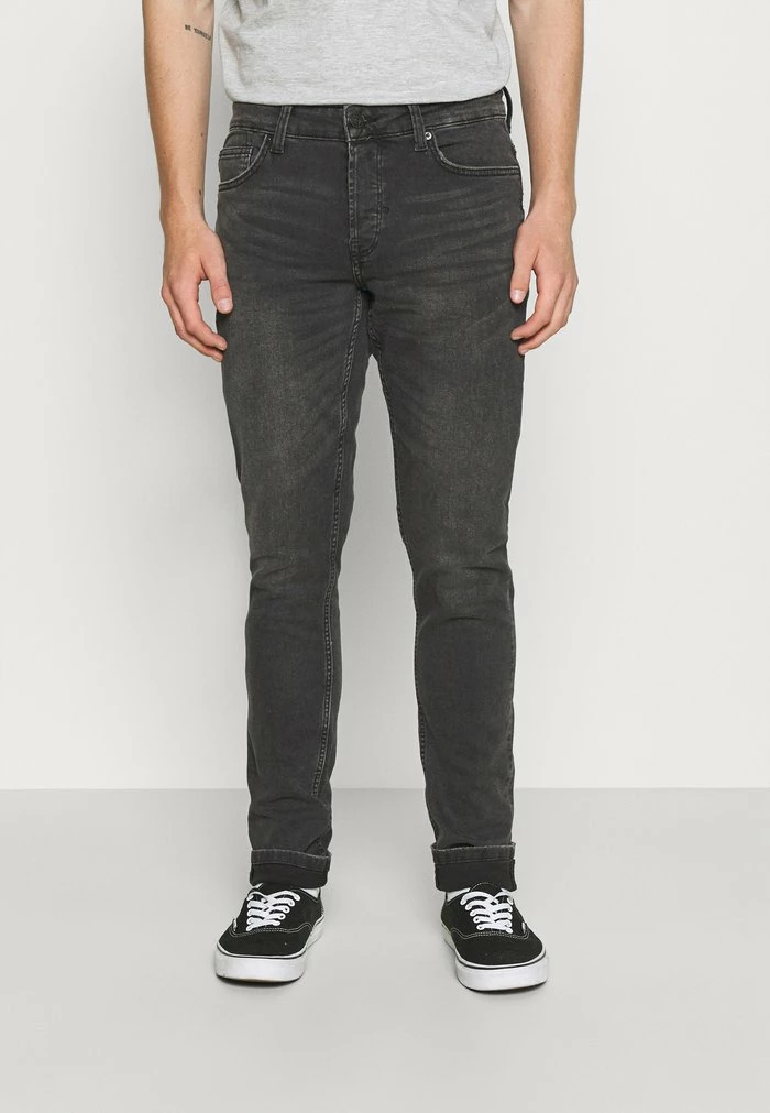 Only & Sons ONSLOOM LIFE - Straight Leg Jeans - Black Denim 3 Only & Sons ONSLOOM LIFE - Straight Leg Jeans - Black Denim