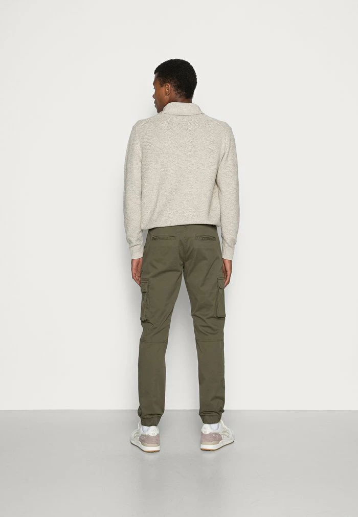 Only & Sons ONSCAM STAGE CUFF - Cargo Trousers - Olive Night 5 Only & Sons ONSCAM STAGE CUFF - Cargo Trousers - Olive Night - Image 3