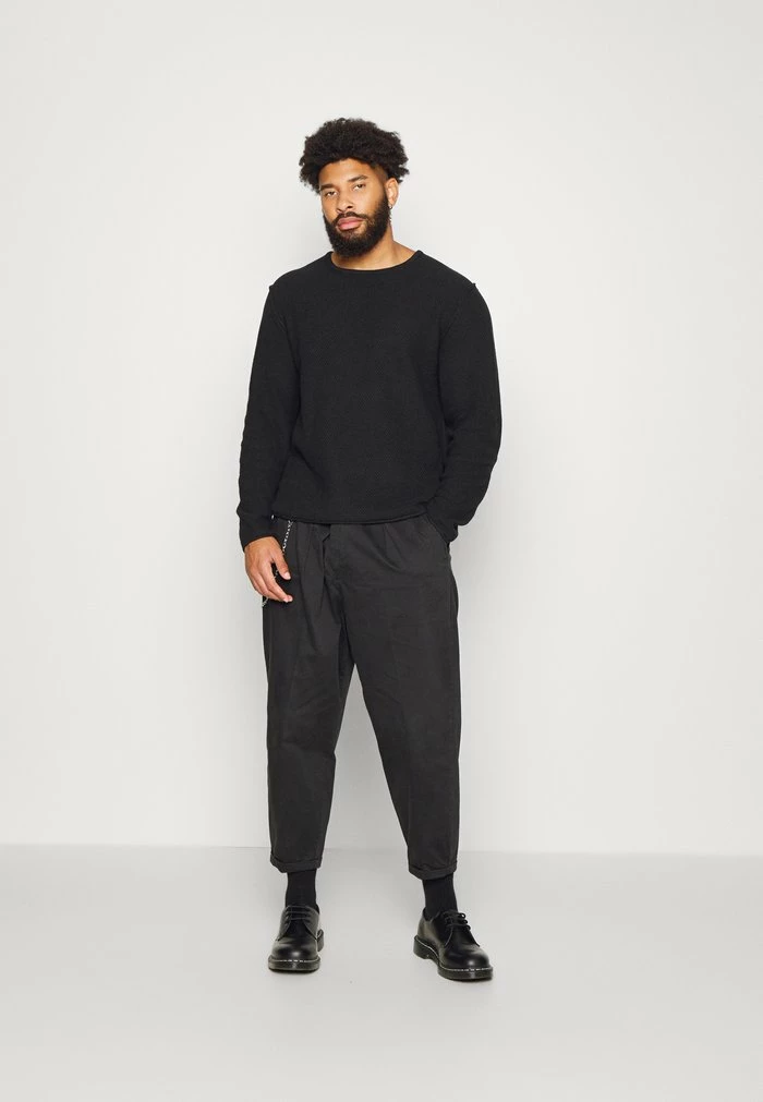 Only & Sons ONSTROUGH LIFE - Jumper - Black 4 Only & Sons ONSTROUGH LIFE - Jumper - Black - Image 2