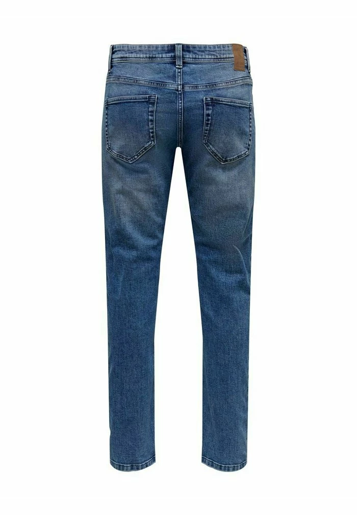 Only & Sons ONSWEFT - Straight Leg Jeans - Blue Denim 4 Only & Sons ONSWEFT - Straight Leg Jeans - Blue Denim - Image 2