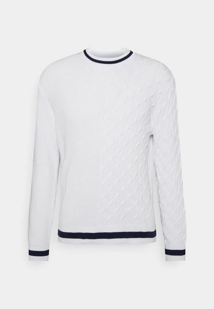 Only & Sons ONSASHER LIFE CREW - Jumper - Star White 3 Only & Sons ONSASHER LIFE CREW - Jumper - Star White