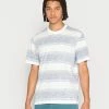 Only & Sons ONSGARRET REVERSED STRIPE TEE - Print T-shirt - Patriot Blue -Only & Sons shop 168a0e9cc7aa416391291c79d7f7115e