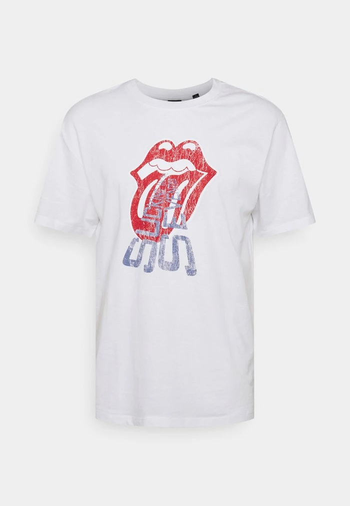 Only & Sons Print T-shirt - White 7 Only & Sons Print T-shirt - White - Image 5