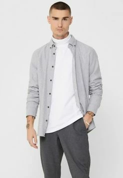 Only & Sons Shirt - Medium Grey Melange