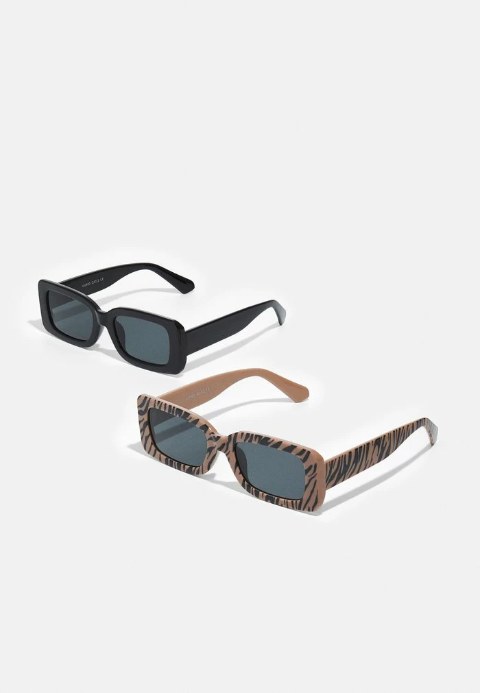 Only & Sons ONSSUNGLASS UNISEX 2 PACK - Sunglasses - Black/black/camel 3 Only & Sons ONSSUNGLASS UNISEX 2 PACK - Sunglasses - Black/black/camel