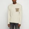 Only & Sons ONSVARSITYCHEST BADGE - Jumper - Silver Lining -Only & Sons shop 17a052f9e80644e7b2d5f2001f8ef620