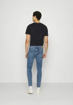 Only & Sons ONSWARP LIFE SKINNY - Jeans Skinny Fit - Blue Denim -Only & Sons shop 1870f662f35640b0aef7a020c9ad599a