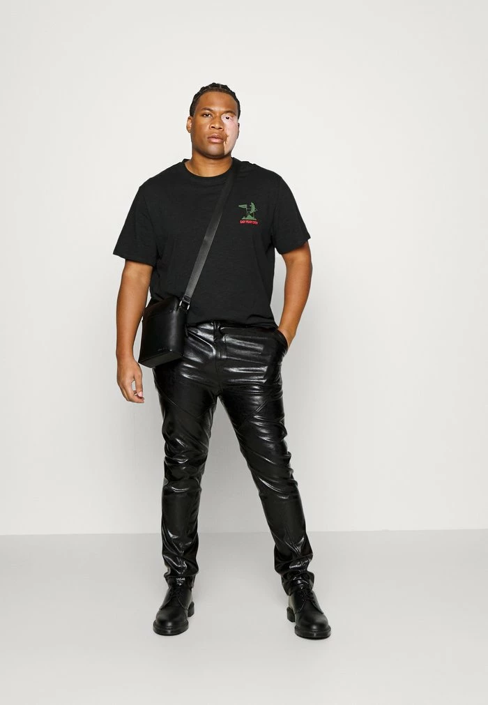 Only & Sons ONSJAKE FUNNY PRINT TEE - Print T-shirt - Black 4 Only & Sons ONSJAKE FUNNY PRINT TEE - Print T-shirt - Black - Image 2