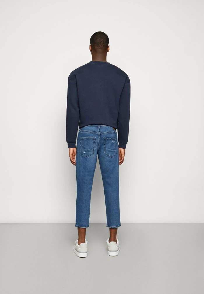 Only & Sons ONSAVI BEAM - Relaxed Fit Jeans - Blue Denim 5 Only & Sons ONSAVI BEAM - Relaxed Fit Jeans - Blue Denim - Image 3