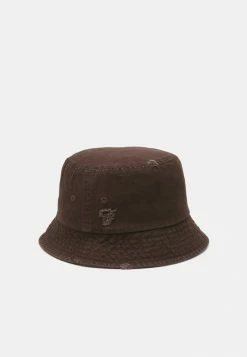 Only & Sons ONSHOLDEN DISTRESSED BUCKET HAT UNISEX - Hat - Chocolate Brown