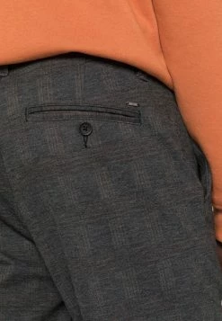 Only & Sons ONSMARK NEW CHECK PANT - Chinos - Black -Only & Sons shop 1d3d9a66fb5e49e2aea7bb450706b8c4