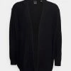 Only & Sons ONSCAL SLUB CARDIGAN - Cardigan - Black -Only & Sons shop 1d7df45983664963821a66e8aefc1d68