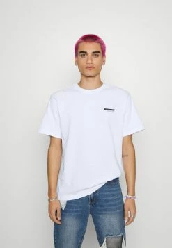 Only & Sons ONSOSRIS LIFE REDACT TEE - Print T-shirt - Bright White