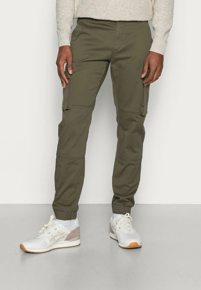 Only & Sons ONSCAM STAGE CUFF - Cargo Trousers - Olive Night 3 Only & Sons ONSCAM STAGE CUFF - Cargo Trousers - Olive Night