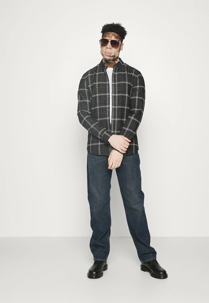 Only & Sons ONSMAZI LIFE CHECKED - Shirt - Black 4 Only & Sons ONSMAZI LIFE CHECKED - Shirt - Black - Image 2