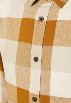 Only & Sons ONSGUDMUND UNBRUSHED - Shirt - Brown -Only & Sons shop 21d14cf565f04de1a77cc610ae4c78b6