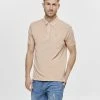 Only & Sons Polo Shirt - Mahogany Rose