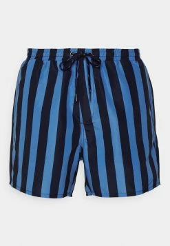 Only & Sons ONSTED SWIM STRIPE - Swimming Shorts - Dark Navy