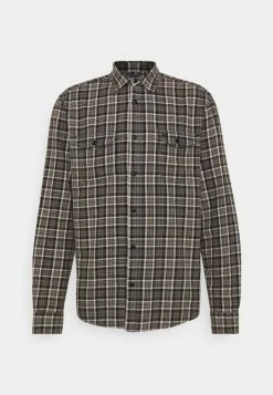 Only & Sons ONSMATTER LIFE CHECK - Shirt - Grey Pinstripe -Only & Sons shop 240f540b7d214cd8bde0c45fd4a6cdfe