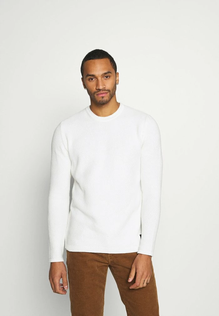 Only & Sons ONSDAN STRUCTURE CREW NECK - Jumper - Cloud Dancer 3 Only & Sons ONSDAN STRUCTURE CREW NECK - Jumper - Cloud Dancer