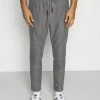 Only & Sons ONSLINUS - Trousers - Light Grey Melange
