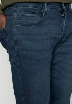 Only & Sons ONSLOOM DARK - Slim Fit Jeans - Blue Denim -Only & Sons shop 26541f7c2eeb4d198cea674c228370a9