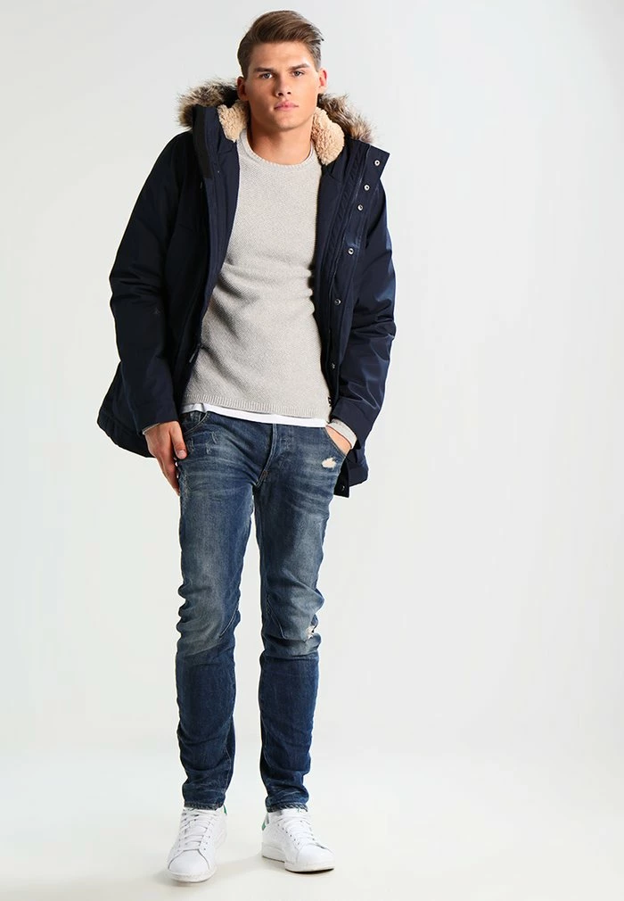 Only & Sons ONSDAN STRUCTURE CREW NECK - Jumper - Light Grey Melange 4 Only & Sons ONSDAN STRUCTURE CREW NECK - Jumper - Light Grey Melange - Image 2