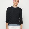 Only & Sons ONSHELIX CREW LIFE - Jumper - Dark Navy