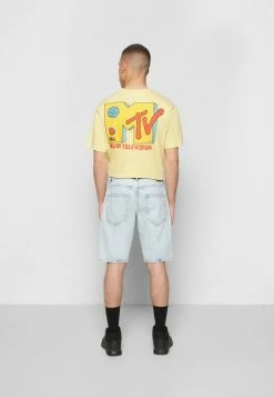 Only & Sons ONSAVI BLEACH - Denim Shorts - Blue Denim -Only & Sons shop 299641fdd7c94269a8e45262be9dff90