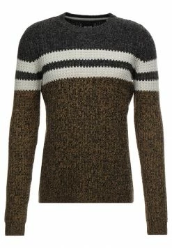 Only & Sons ONSLAZLO STRIPED CREW NECK - Jumper - Kangaroo 12 Only & Sons ONSLAZLO STRIPED CREW NECK - Jumper - Kangaroo -Only & Sons shop 2b01ea48465a406a8570c4f06732ccbf